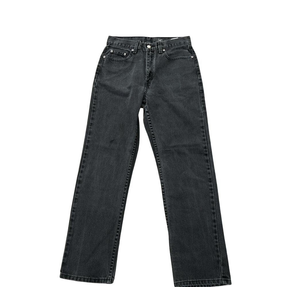 George Black Jeans 29x30 Regular Straight Leg Denim 100% Cotton